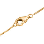 Moissanit Schmuckset 925 Silber Gelbgold Vermeil, 925 Silber Zweifarbige Beschichtung ca. 0,92 ct.