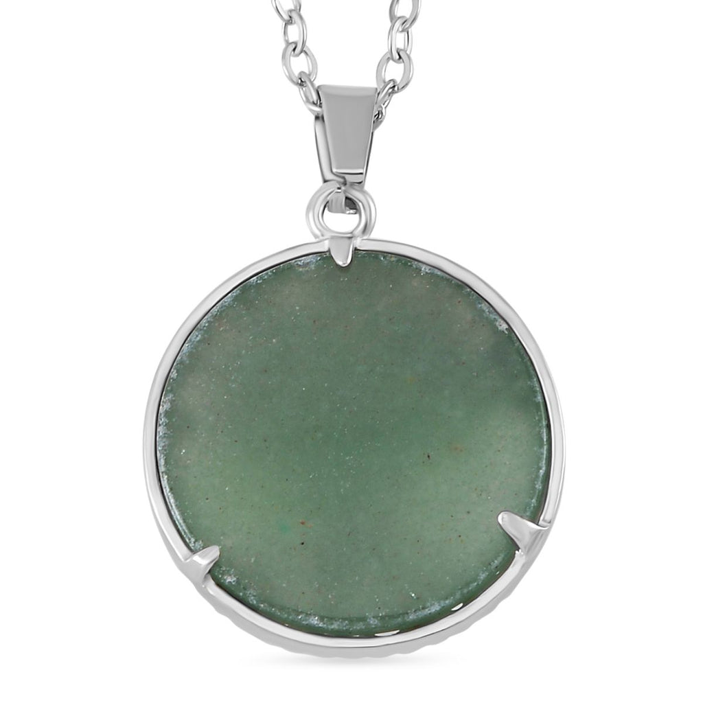 Grüner Aventurin Schmuckset  Legierung ca. 49.00 ct