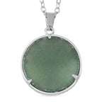 Grüner Aventurin Schmuckset  Legierung ca. 49.00 ct