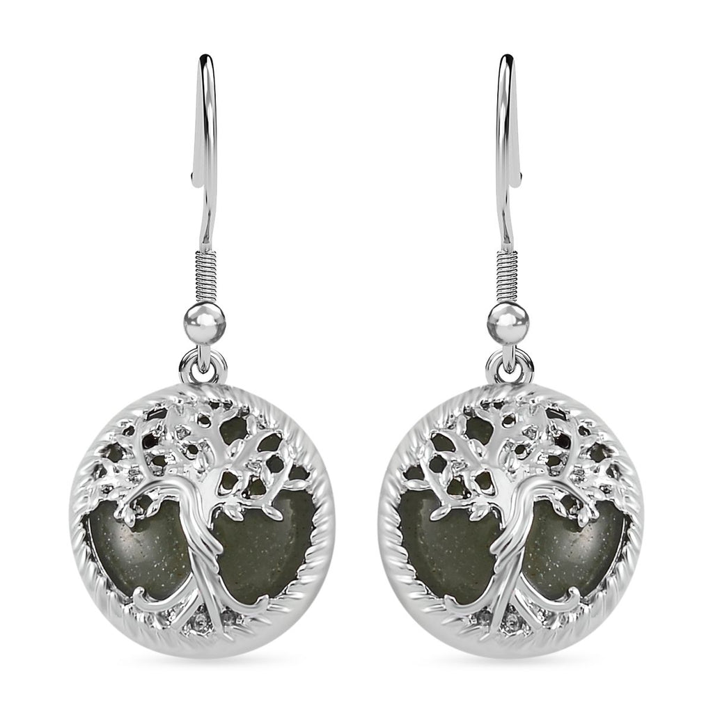 Grüner Aventurin Schmuckset  Legierung ca. 49.00 ct