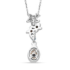GP Celestial Kollektion - AA Natürlicher, äthiopischer Welo Opal, Neon Apatit Schmuckset 925 Silber rhodiniert, 925 Silber Rhodiniert und 750 Gelbgold Vermeil ca. 1.33 ct