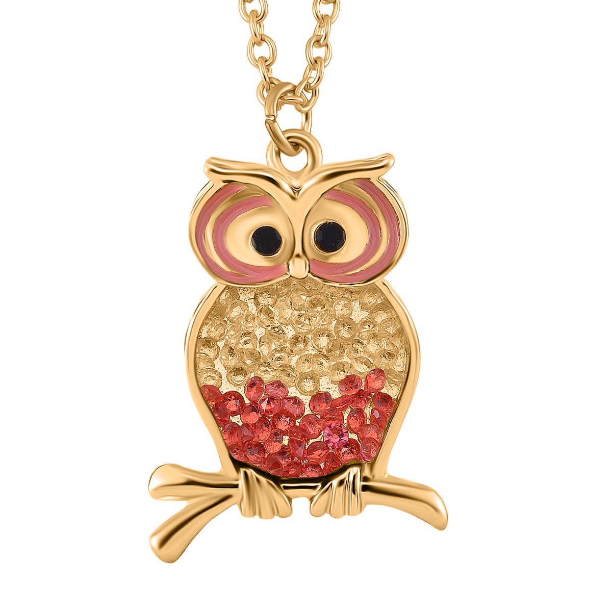 Weißer Kristall, Rosa Kristall Schmuckset Legierung Std Gelb