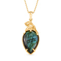 Labradorit Schmuckset ca. 6,48 ct.