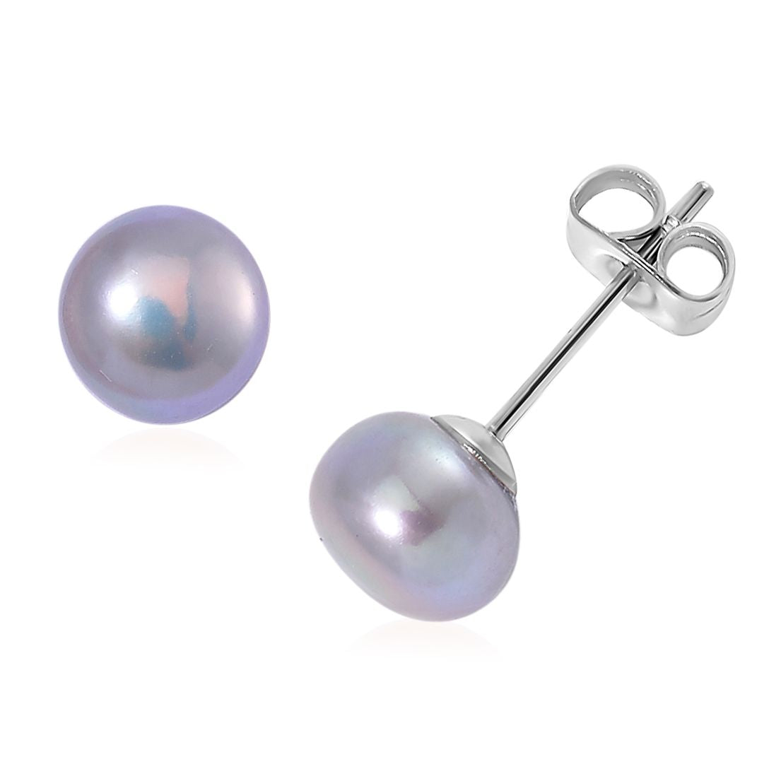 Mehrfarbige Süßwasser Perle Schmuckset Reiner Edelstahl