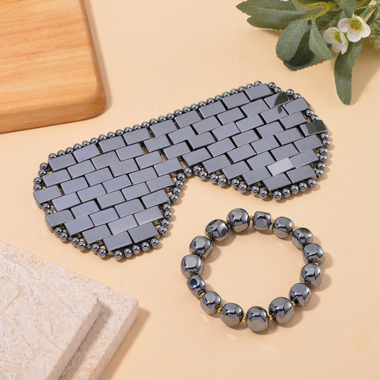 2er-Set Armband und Augenmaske für die Warm/Kalt-Gesichtspflege - 1467 ct.