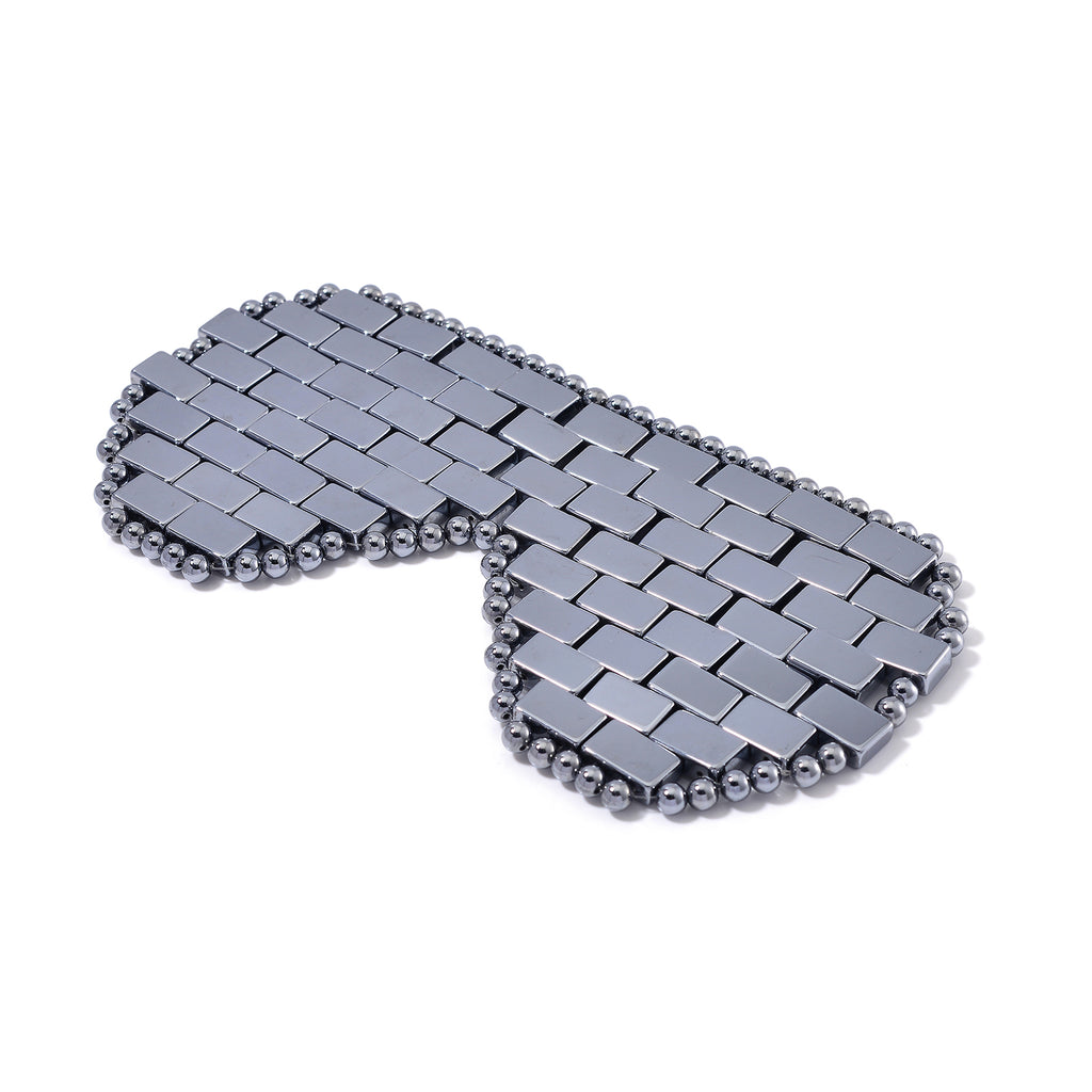 Terahertz-Wellness-2er Set, Armband und Augenmaske für die Warm/Kalt-Gesichtspflege ca. 1467.00 ct