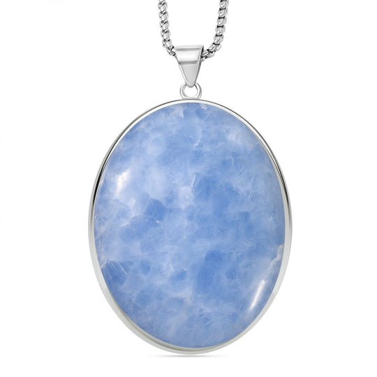 EXKLUSIVES ANGEBOT - Lepidolith Anhänger mit Kette, ca. 300.00 ct