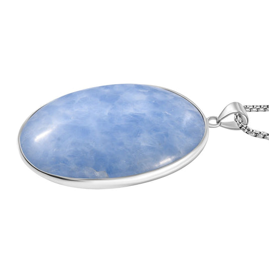 EXKLUSIVES ANGEBOT - Pfirsich Mondstein Anhänger mit Kette, ca. 300.00 ct