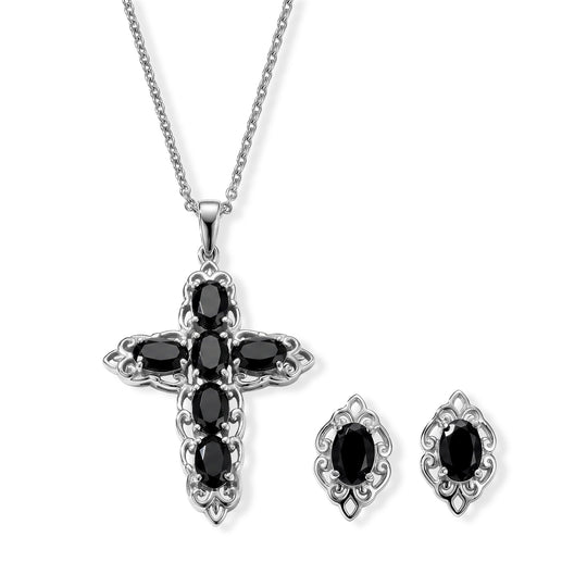 EVER TRUE Citrin Schmuckset ca. 50 cm ca. 4,41 ct.