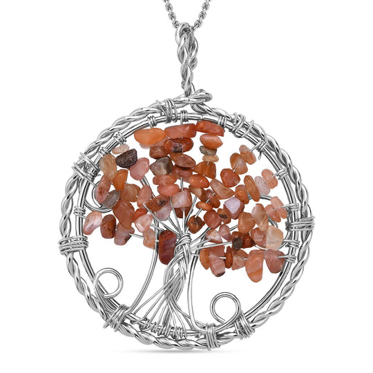Grüner Aventurin Schmuckset Reiner Edelstahl ca. 37.60 ct