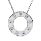 LUXURIANT DIAMOND - Lab Grown Diamant SI-GH Schmuckset 925 Silber rhodiniert ca. 0,33 ct.