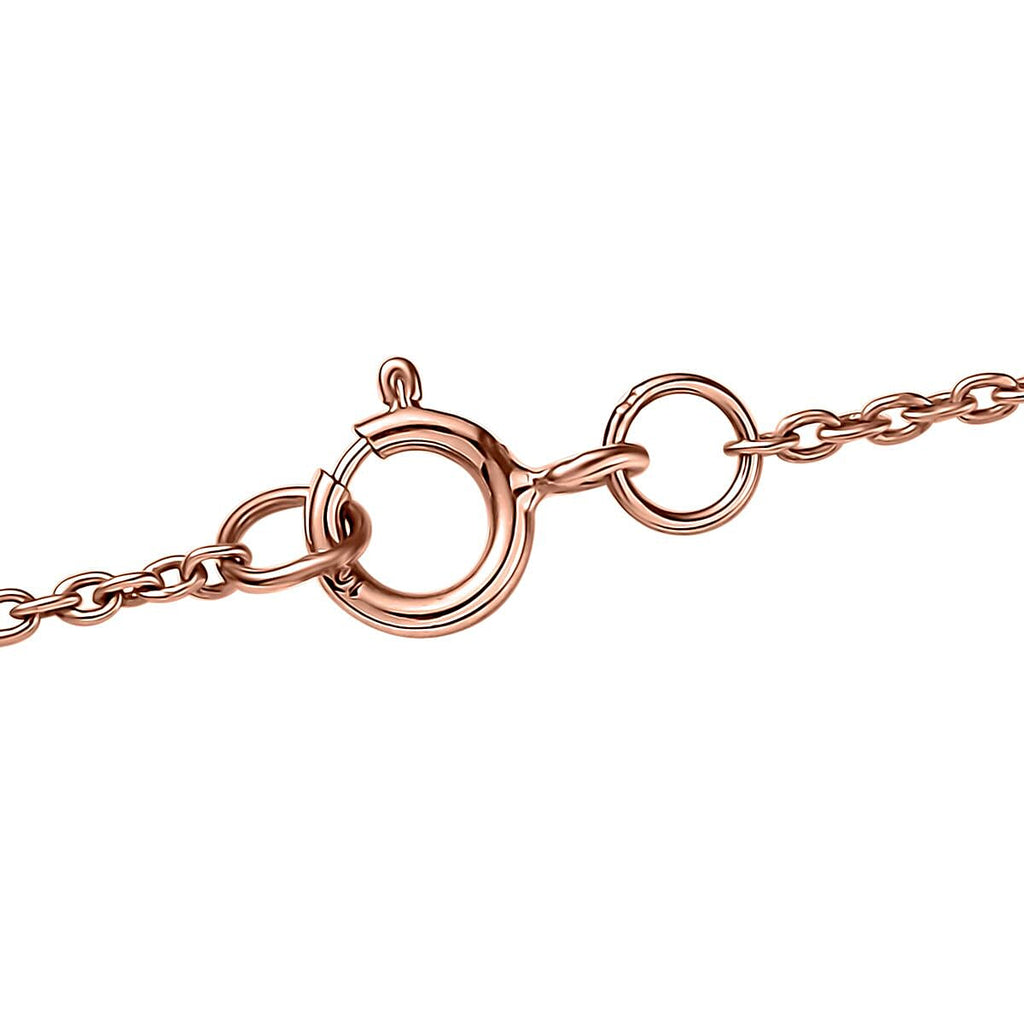 LUXORO AAA Morganit, Weißer Diamant Schmuckset ca. 50 cm 417 Gold ca. 6.95 ct