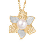 Süßwasser Perle Schmuckset Messing Zweifarbige Beschichtung