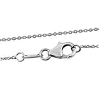 Alexandrit Anhänger mit Kette, 925 Silber platiniert ca. 2.70 ct