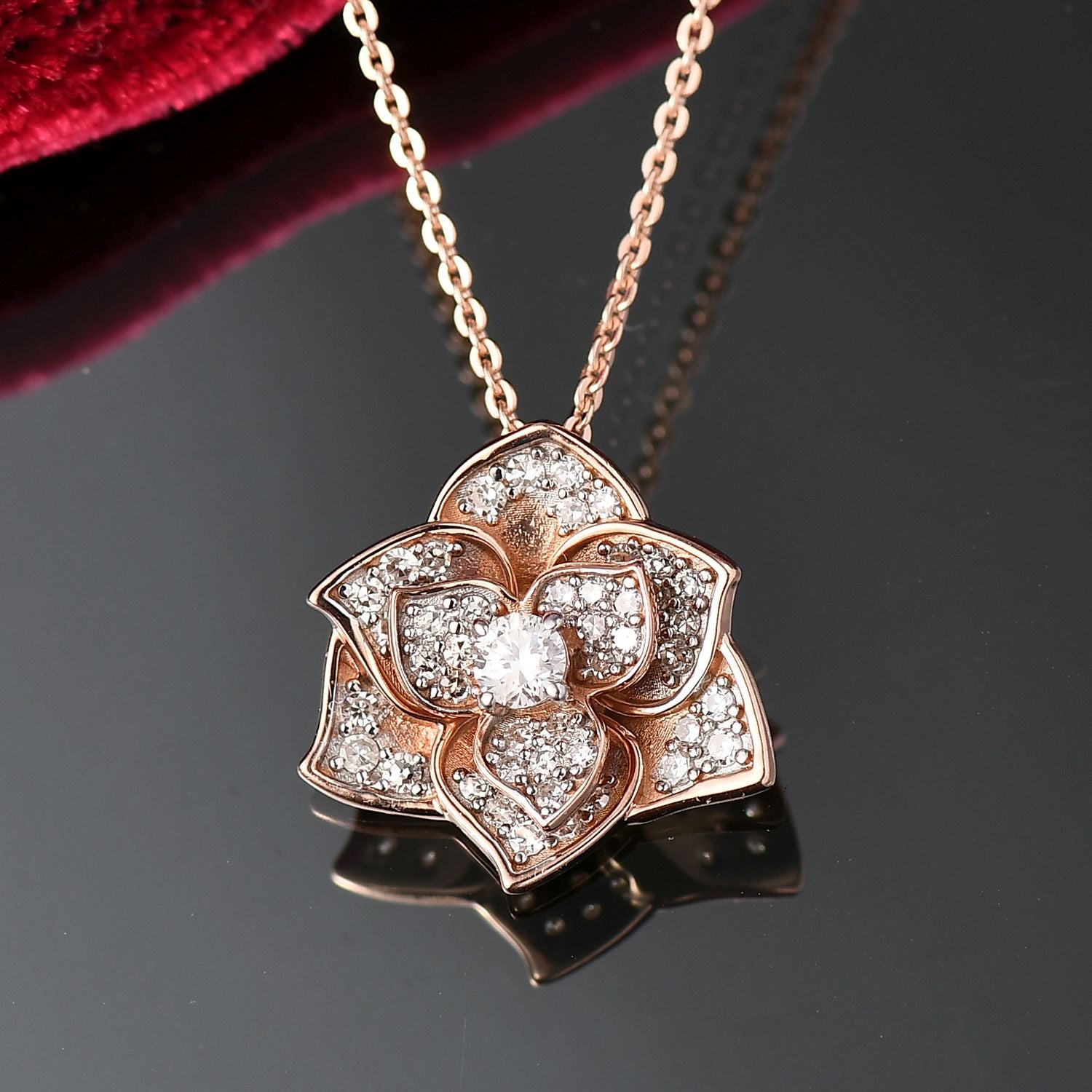LUXURIANT DIAMOND - Lab Grown Diamant SI-GH Schmuckset ca. 0.35 ct