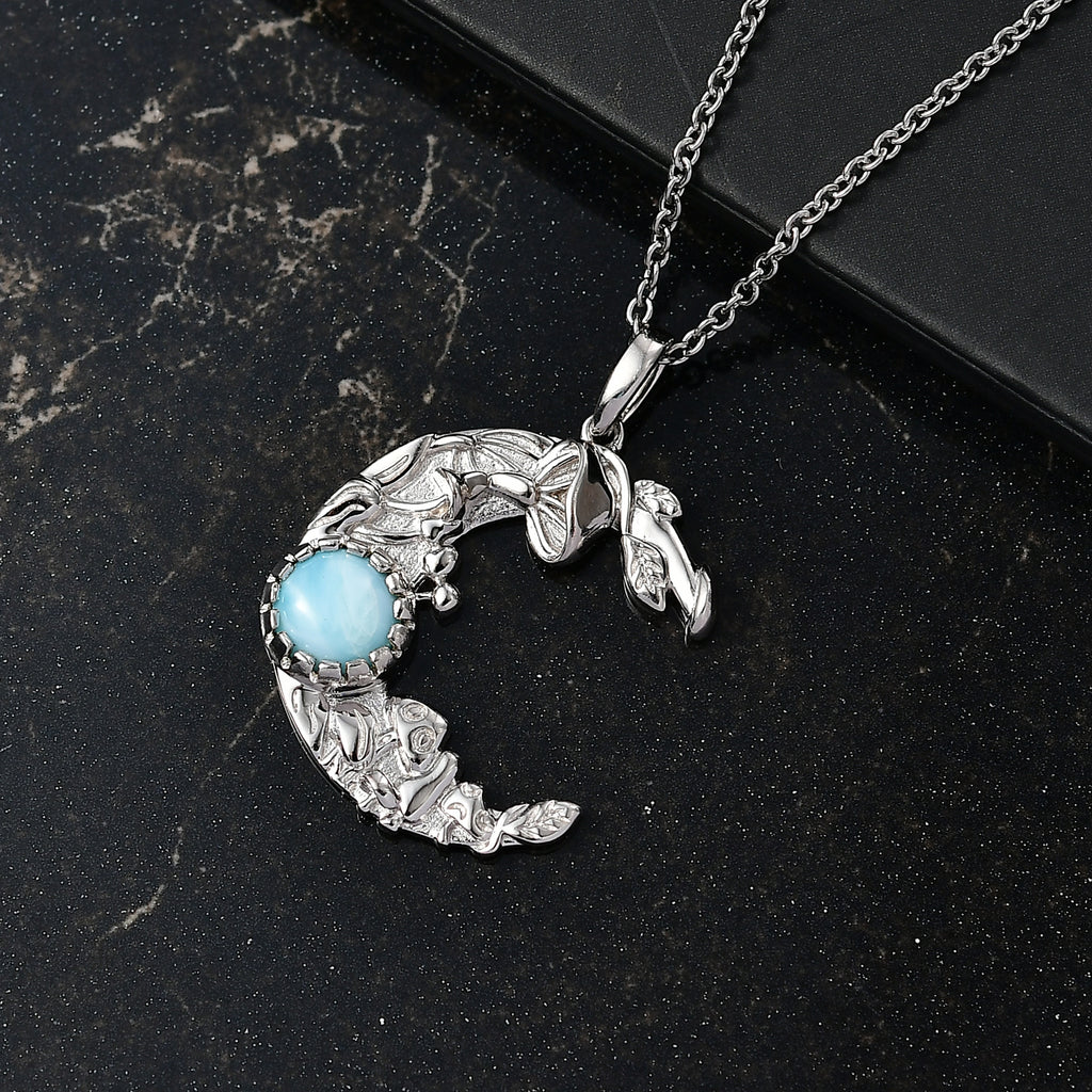 EVER TRUE Larimar Schmuckset ca. 50 cm ca. 1,57 ct.