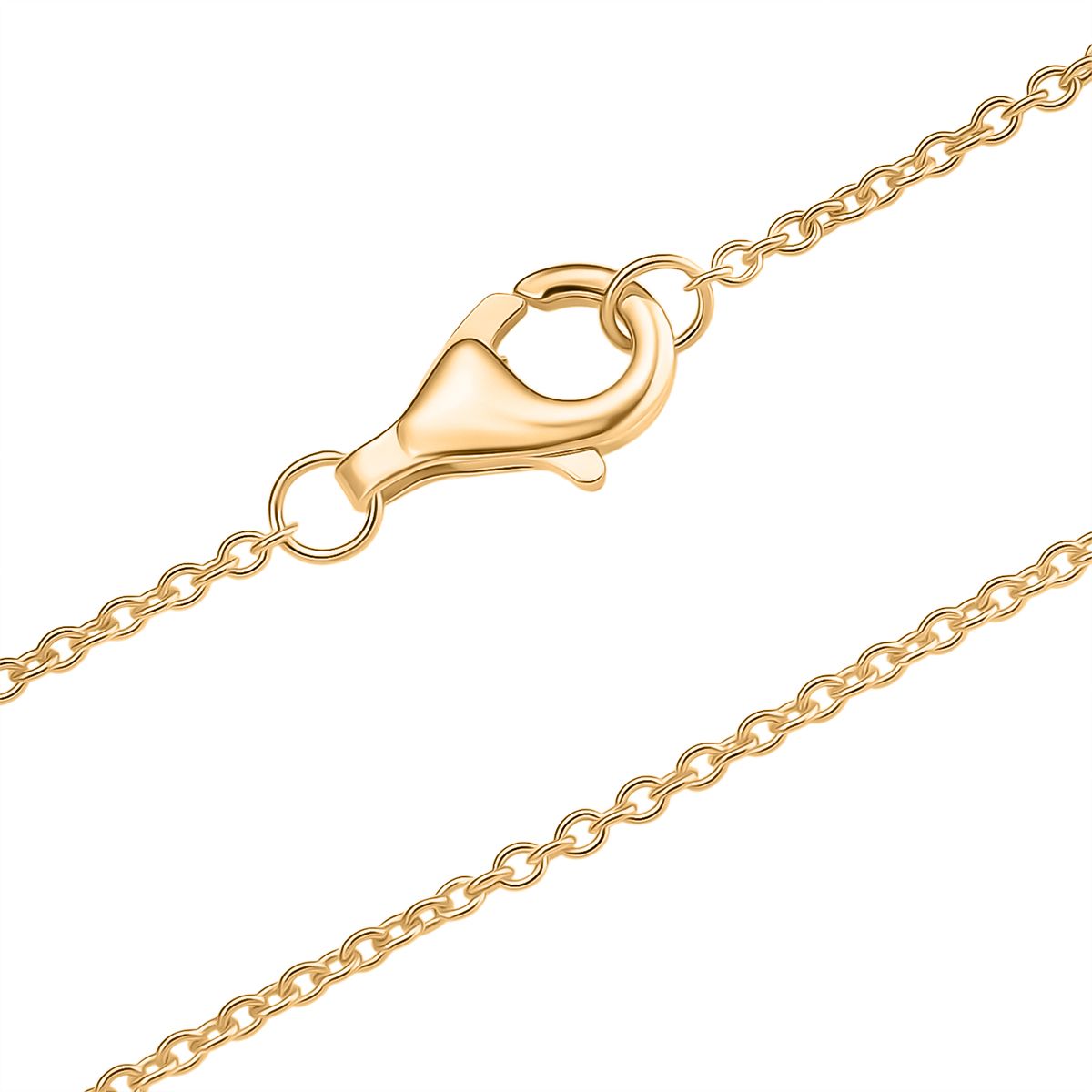 AAA mehrfarbige Süßwasser Barockperle Anhänger mit 50cm Kette, 925 Silber vergoldet