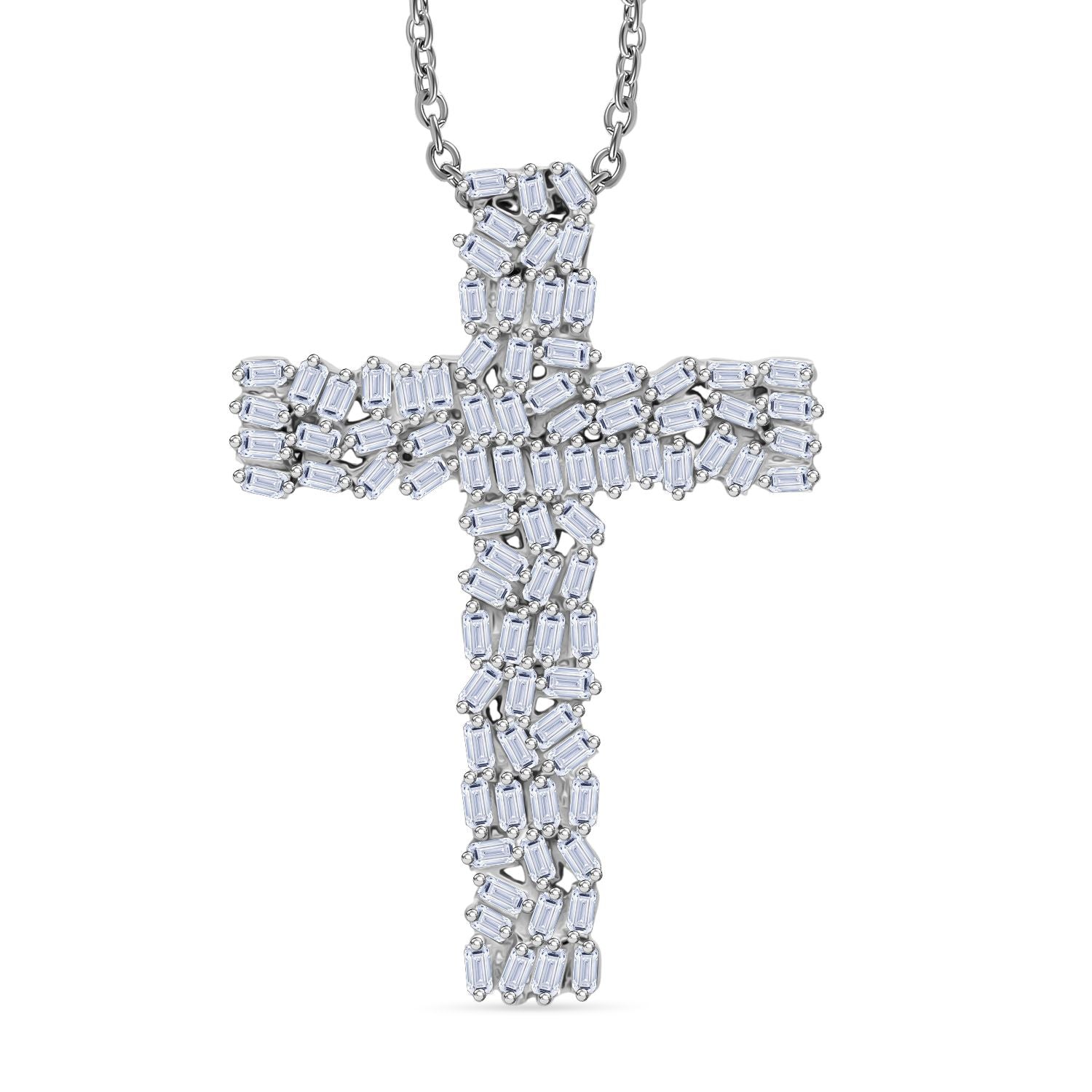 LUXURIANT DIAMOND - Lab Grown Diamant SI-GH SGL zertifiziert Schmuckset 925 Silber rhodiniert ca. 1,00 ct.