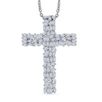 LUXURIANT DIAMOND - Lab Grown Diamant SI-GH SGL zertifiziert Schmuckset 925 Silber rhodiniert ca. 1,00 ct.