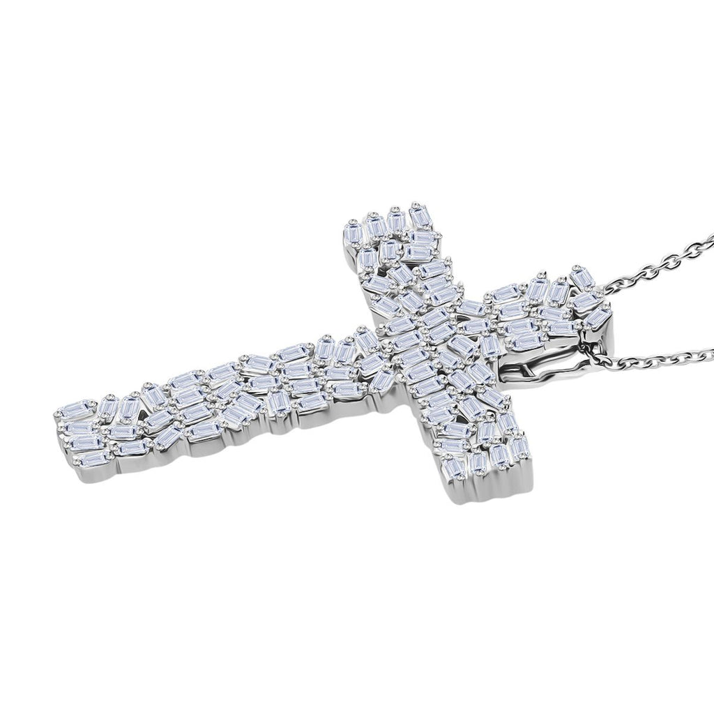 LUXURIANT DIAMOND - Lab Grown Diamant SI-GH SGL zertifiziert Schmuckset 925 Silber rhodiniert ca. 1,00 ct.