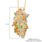 Djoy AA Natürlicher, äthiopischer Welo Opal, Rosa Saphir Schmuckset 925 Silber 750 Gelbgold Vermeil ca. 4.58 ct