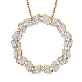 LUXURIANT VS-EF Labor Diamant Anhänger mit 50cm Kette - 0,50 ct.