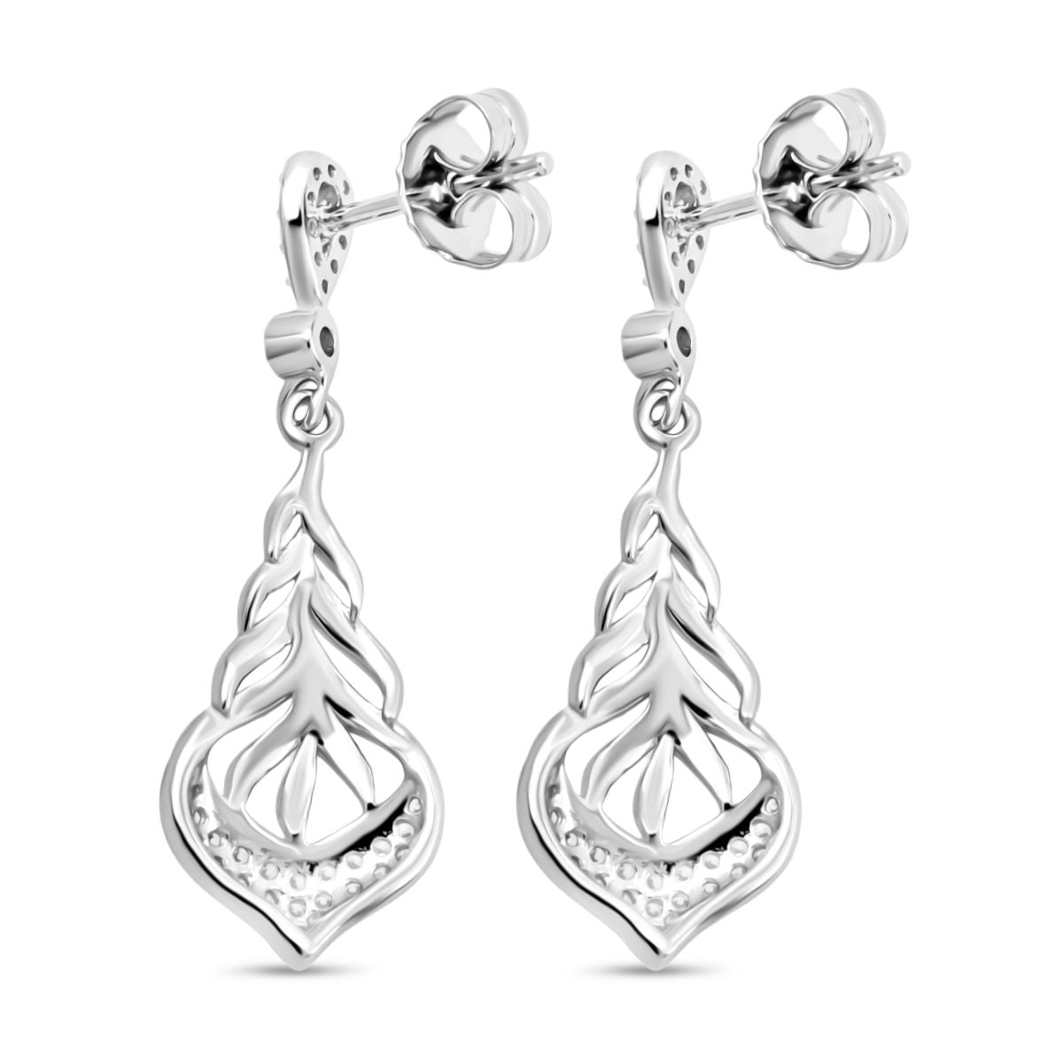 Lustro Stella Weißer Zirkonia Schmuckset 925 Silber rhodiniert 1.51 ct