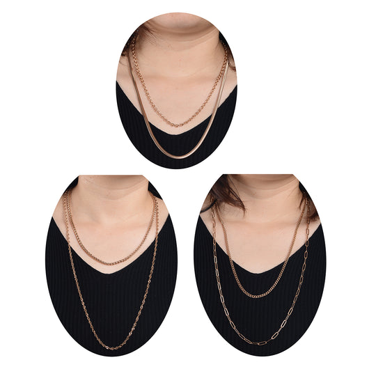 EVER TRUE 316L Edelstahl Schmuckset ca. 110,91g