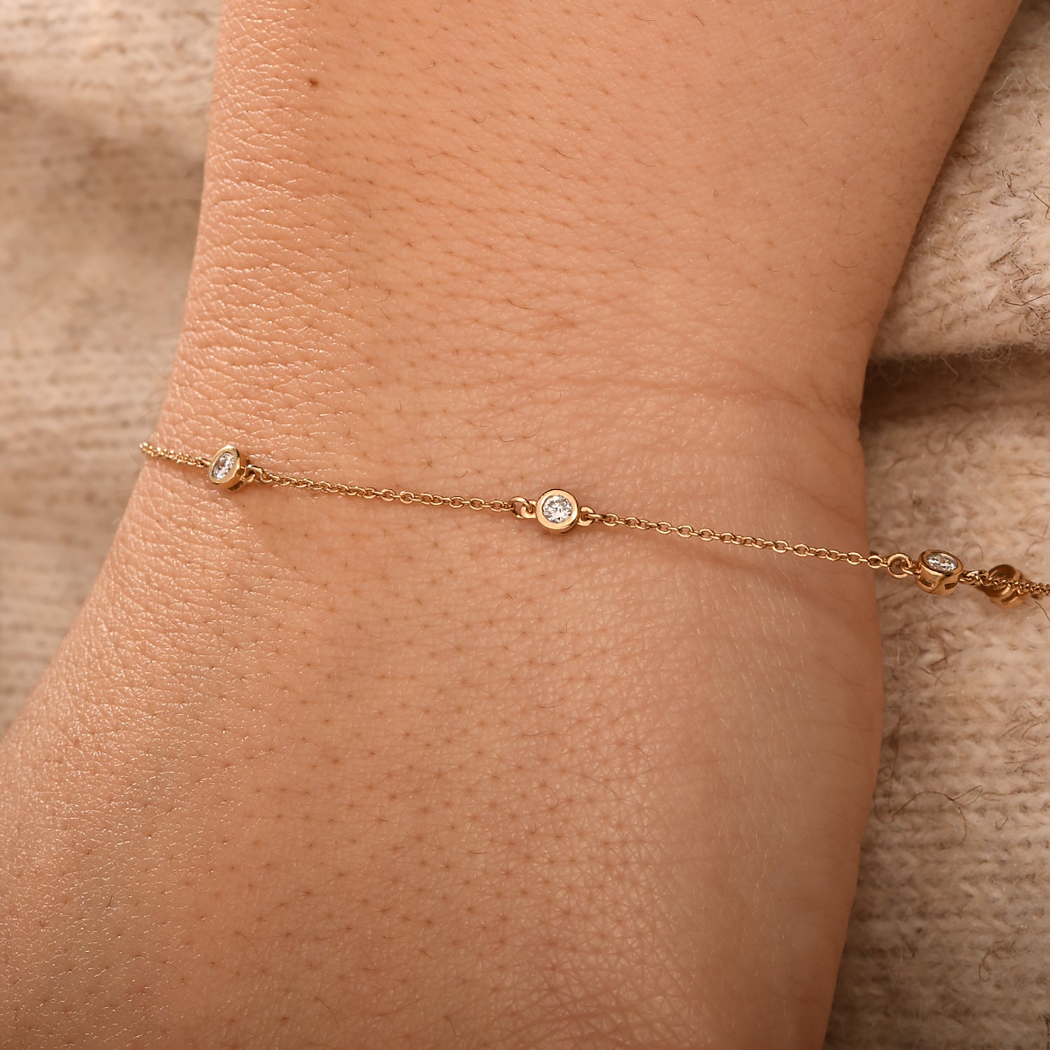 Luxuriant Diamond Trio: Labor Diamant Anhänger mit 50cm Kette Armband & Ohrringe 925 Silber Gelbgold Vermeil