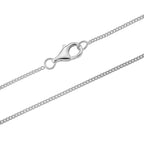 RADIANTA GRA zertifiziert 120 Facetten Moissanit (D-VVS) Schmuckset ca. 45 cm 925 Silber rhodiniert ca. 11.10 ct