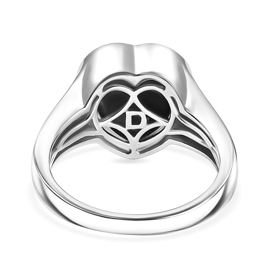 D'Joy Meteorit zweifarbiger Ring und Anhänger
