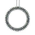 LUXURIANT SGL zertifizierter VS-EF Labor grüner Diamant Anhänger mit 50cm Kette - 1 ct.
