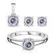 Silber Platiniert