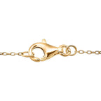 LUXURIANT DIAMOND - Lab Grown Diamant SI-GH Schmuckset ca. 50 cm 925 Silber 750 Vergoldet