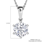 D'Joy Moissanit Schmuckset ca. 50 cm 925 Silber rhodiniert ca. 1.78 ct