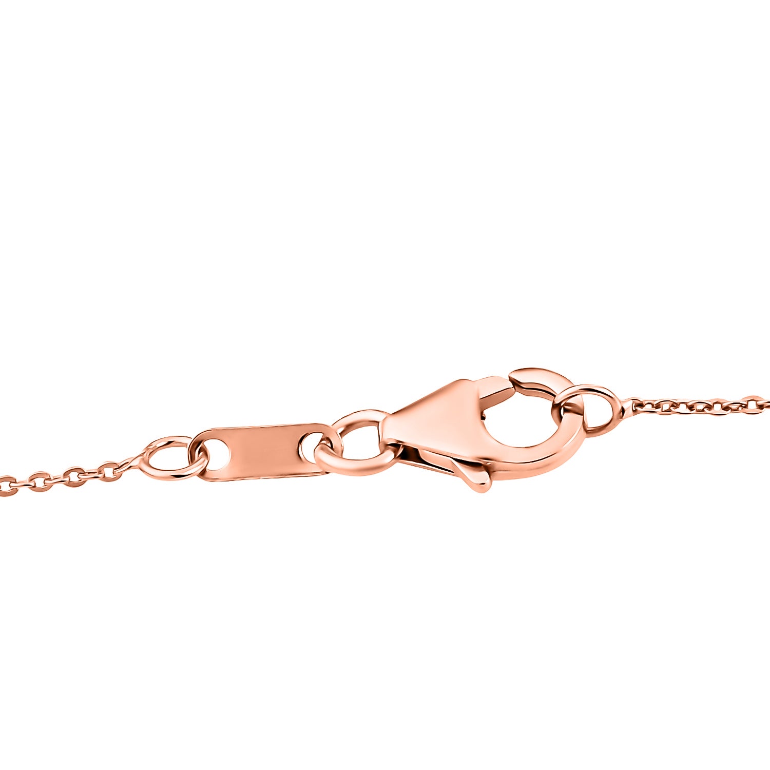 D'Joy Moissanit Schmuckset ca. 50 cm 925 Silber 750 rosévergoldet ca. 1.78 ct