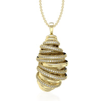 CLARTE Moissanit Schmuckset ca. 50 cm 925 Silber Gelbes Gold ca. 1,08 ct.