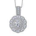 LUXURIANT DIAMOND - Lab Grown Diamant SI-GH Schmuckset ca. 50 cm 925 Silber Rhodiniert ca. 2,34 ct.