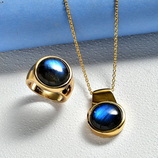 EVER TRUE AAA Grünes Türkis Schmuckset ca. 50 cm (Größe 18) ca. 22.34 ct