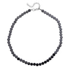 Hämatit Schmuckset ca. 50 cm + 5 cm Extender, ca. 550,00 ct.
