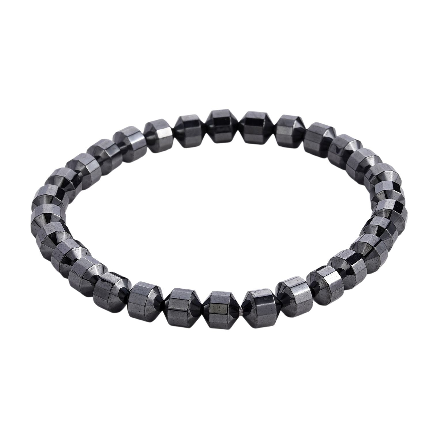 3er-Set Hämatit Armband, flexibles (ca. 18-19 cm) ca. 215,00 ct.