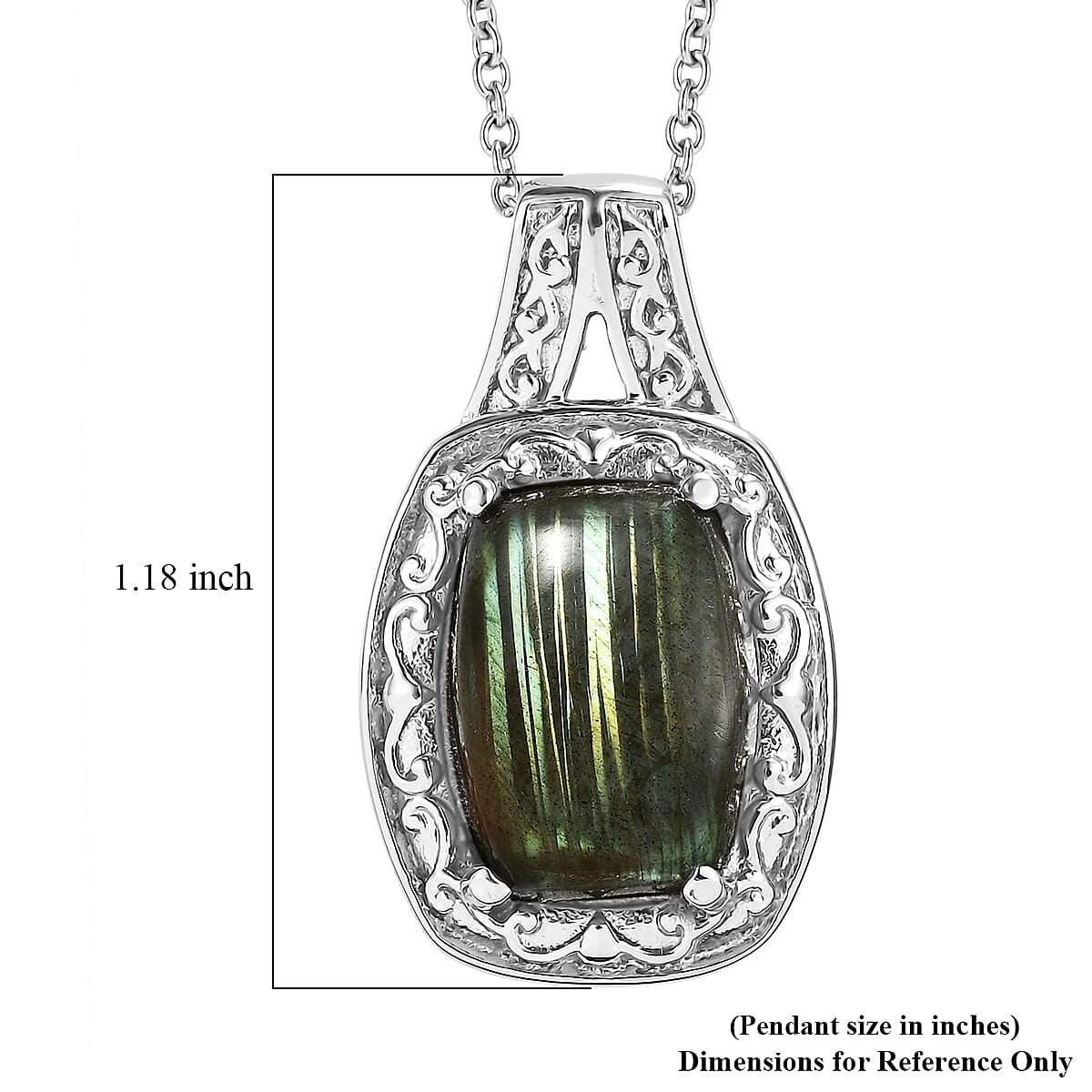 EVER TRUE Labradorit Schmuckset ca. 50 cm ca. 11,00 ct.