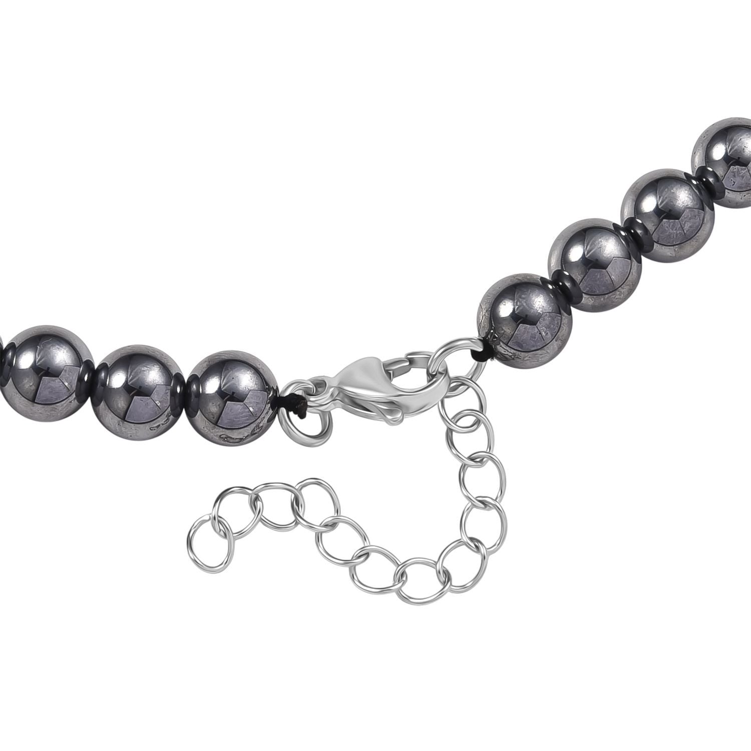 2er Set - Terahertz Halskette und Armband, 316L Edelstahl ca. 255.00 ct