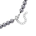 2er Set - Terahertz, Mehrfarbige Edelsteine Halskette und Armband, flexibel, 316L Edelstahl ca. 280.00 ct
