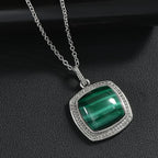 EVER TRUE Malachit Schmuckset ca. 50 cm ca. 11,00 ct.