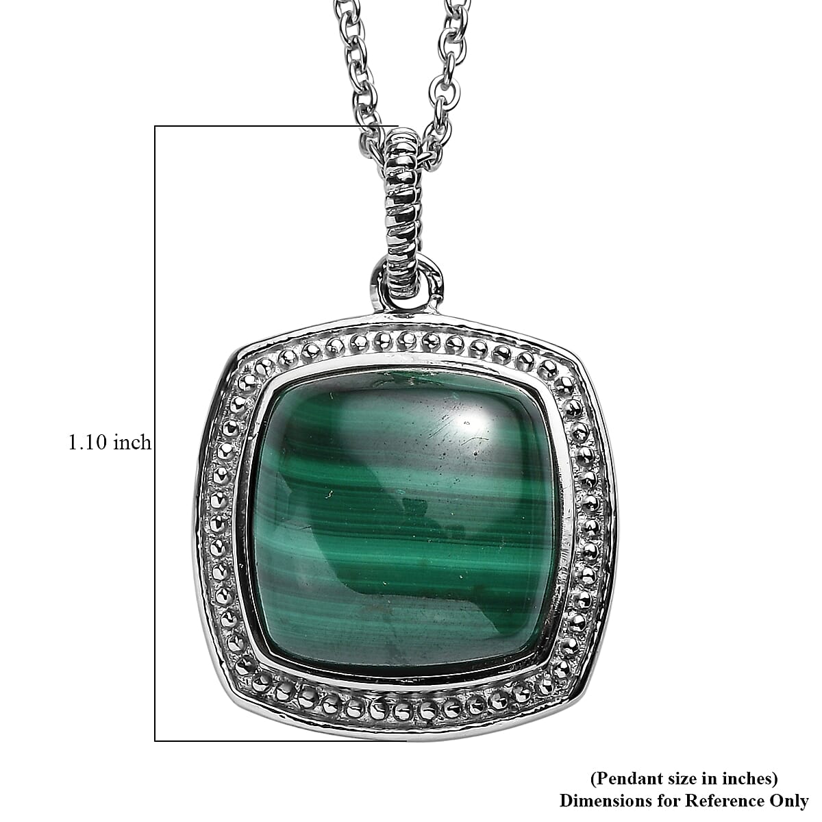 EVER TRUE Malachit Schmuckset ca. 50 cm ca. 11,00 ct.