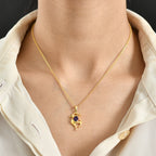 EVER TRUE Afrikanischer Amethyst, Schwarzer Spinell Schmuckset ca. 50 cm ca. 0.72 ct