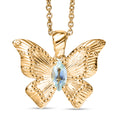 EVER TRUE Himmelblauer Topas Schmuckset ca. 50 cm ca. 0.66 ct