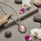 Mysticher regenbogen kristall Schmuckset ca. 60 cm + 5 cm Extender