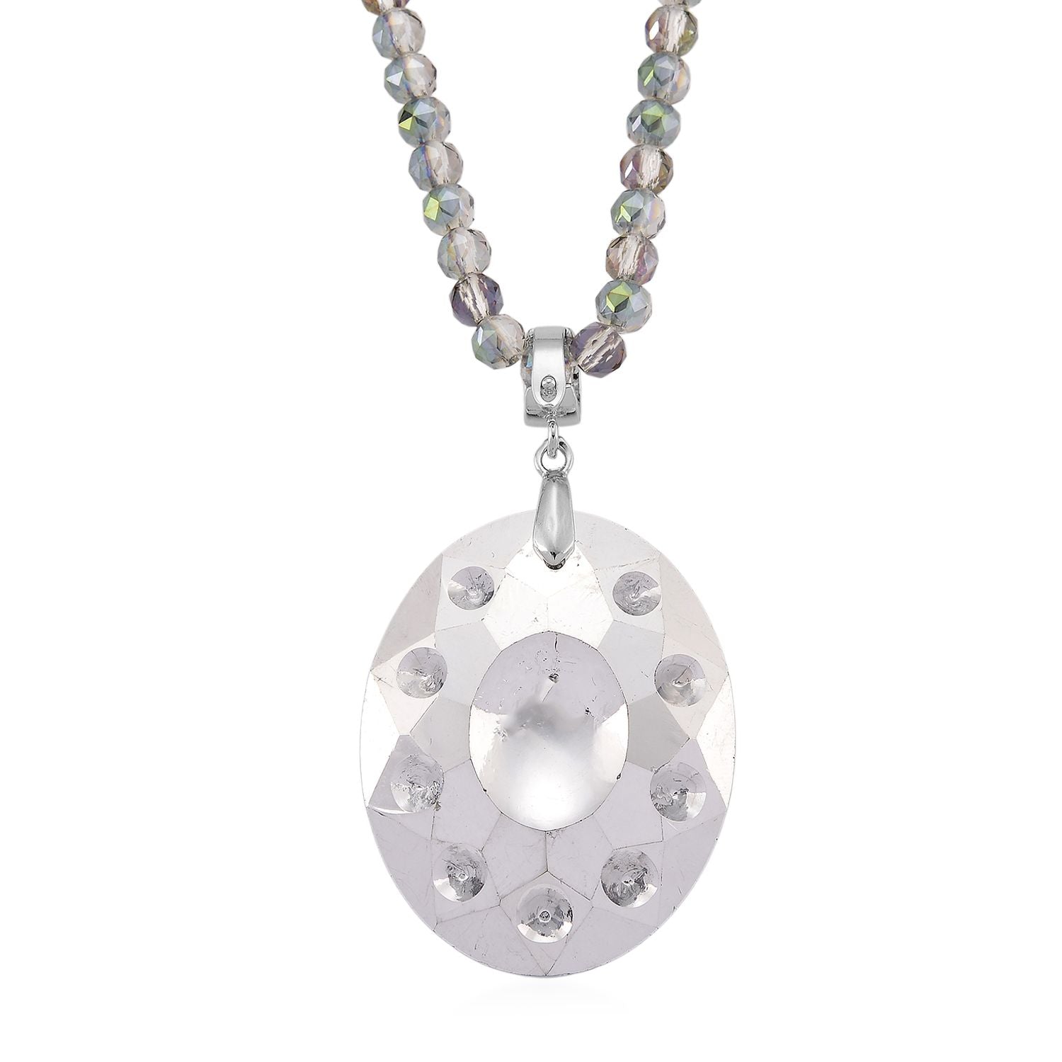 Mysticher regenbogen kristall Schmuckset ca. 60 cm + 5 cm Extender